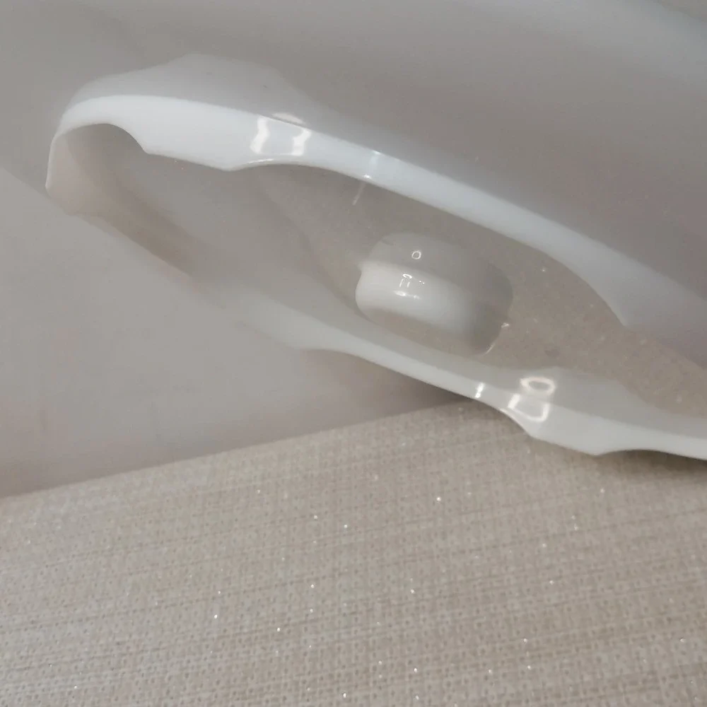 Vintage Tupperware Dip-N-Serve 1954‎ White Serving Tray Platter with Bowl, Lid